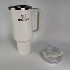 Stanley MIST The IceFlow Flip Straw Tumbler 30oz Light Blue Insulated Cup Handle